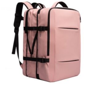 BANGE Male College Student Computer Backpack (Option: Pink Upgrade-16 Inch)