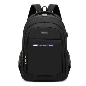 Men's Backpack Large Capacity Casual Versatile Simple (Option: Blue-33 × 47 × 17)