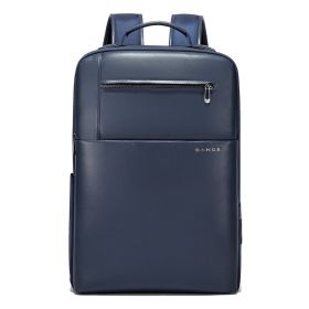 BANGE New Backpack Men's Business (Color: Blue)