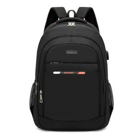 Men's Backpack Large Capacity Casual Versatile Simple (Option: Red-33 × 47 × 17)