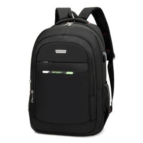 Men's Backpack Large Capacity Casual Versatile Simple (Option: Green-33 × 47 × 17)