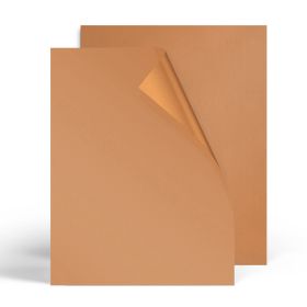 2Pcs BBQ Grill Mat Non-Stick Mat Baking Mat Reusable Reversible Washable FDA-Approved (Color: Copper, Quantity: 2Pcs)